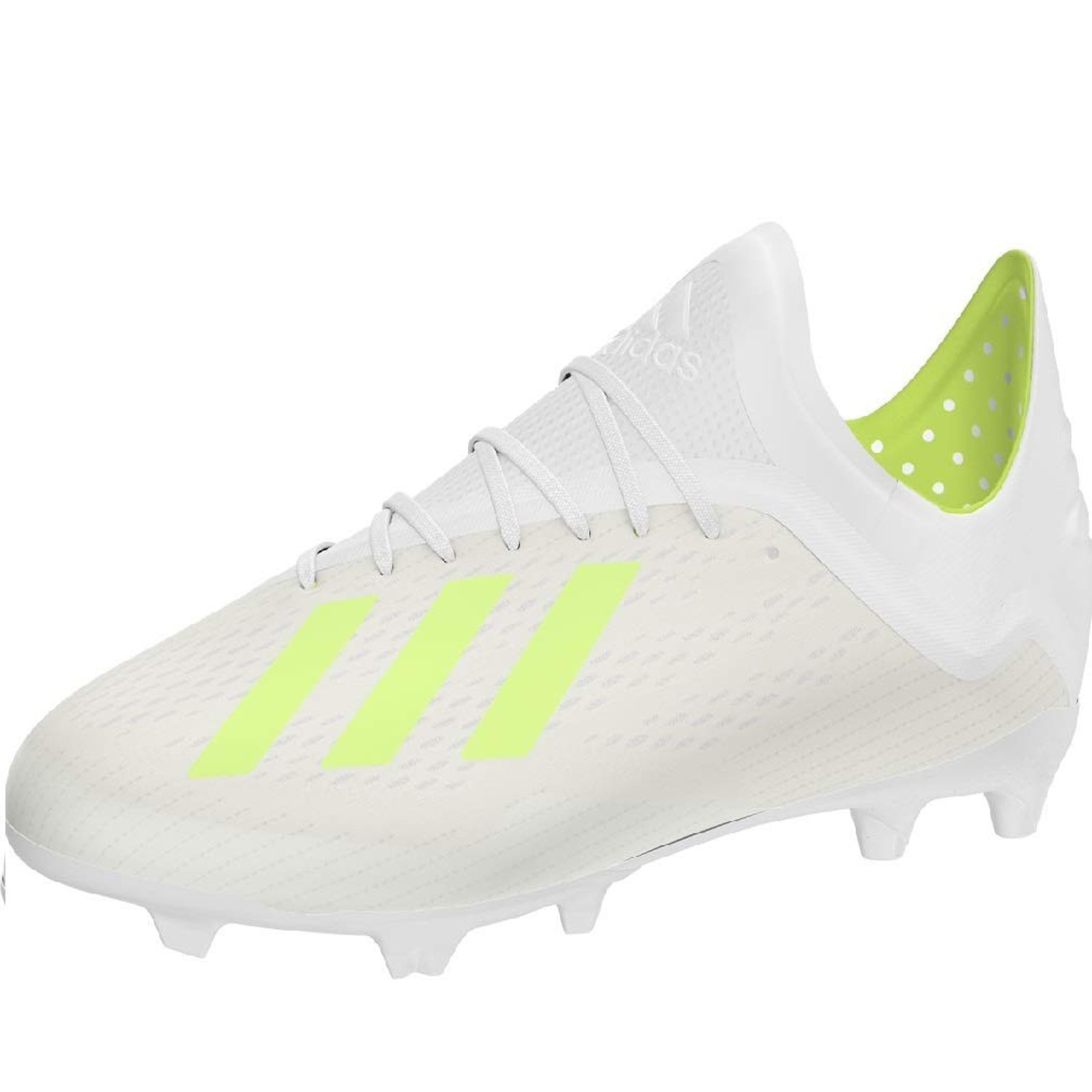 Adidas X 18.1 Firm Ground Junior's (5.5) White